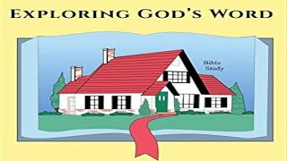 Exploring God's Word Lesson 3
