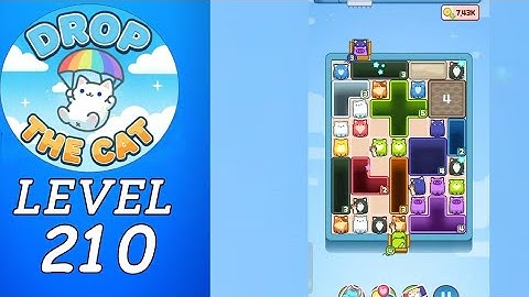 Drop The Cat Level 210 Walkthrough