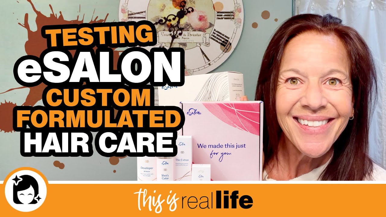 Testing eSalon Custom Formulated Hair Care THIS IS REAL LIFE YouTube