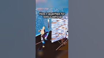 How I Qualified for Solo Cash Cup Finals - This is the End 🥀 #solocashcup #fortniteearnings #fncs