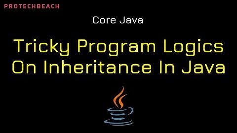 Tricky program logic on Inheritance in java | Java Interview