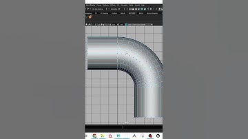 Bend Cylinder Topology (Explained) #3d #maya #blender