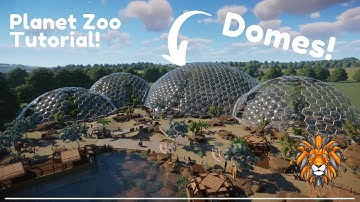 Planet Zoo Dome Tutorial! How To: Step by Step!