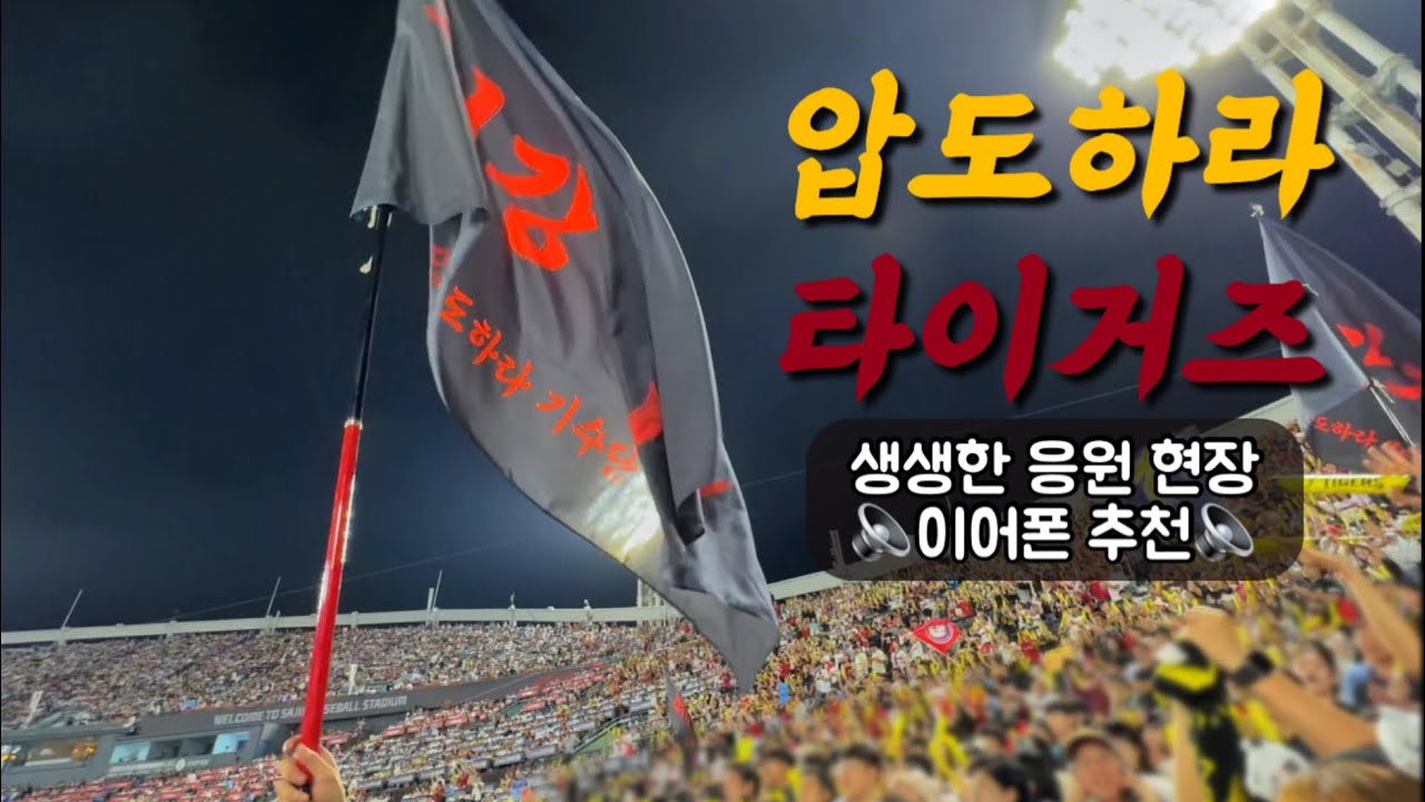 롯데 응원 제대로 느끼고 온 2024 기아 마지막 원정경기 vlogㅣ데이식스 시구