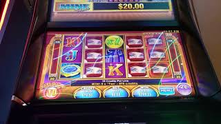 MAX BET POKIE WINS - $6 KING SPIN - SAPPHIRE EYES BIG WIN screenshot 2