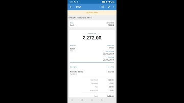 How To Create First Invoice in Book Keeper Android (Lite) | Create Receipt | Receipt Against Invoice