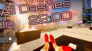 All Dashes Speedrun in 22:00 - Mirror