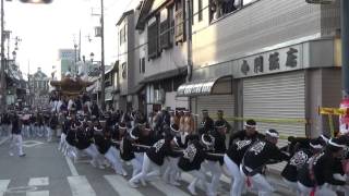 20150920 00129 本宮午後曳行 小門 中の濱町 岸和田だんじり祭