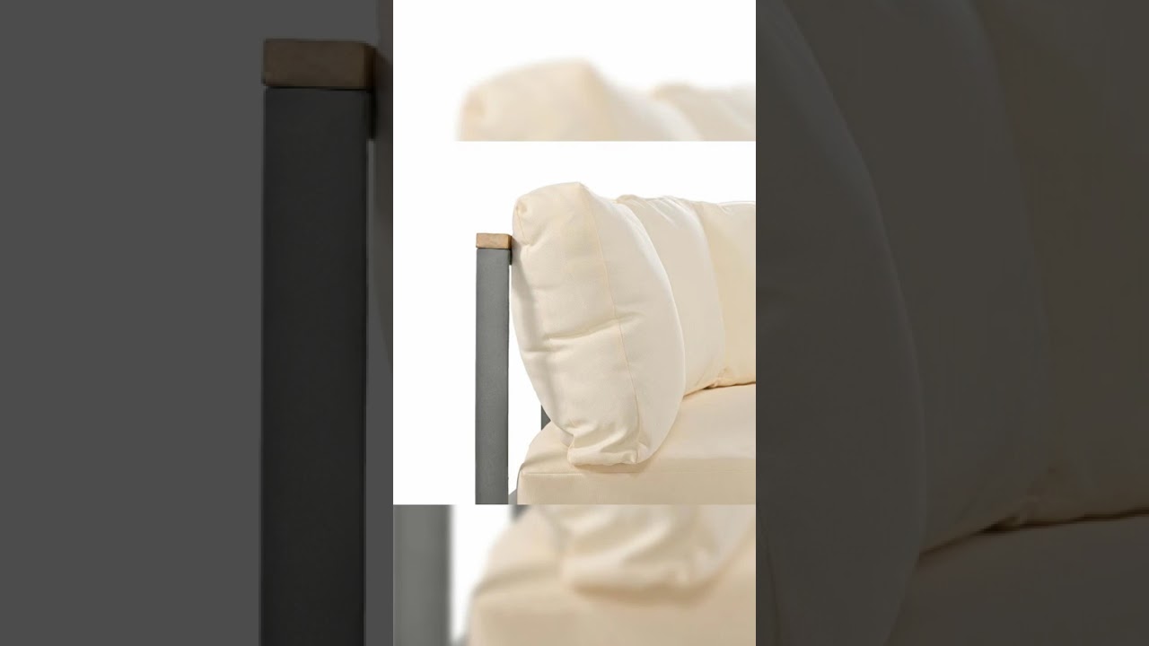 NEW Outdoor 4-piece Circular U-shaped Courtyard Furniture Set