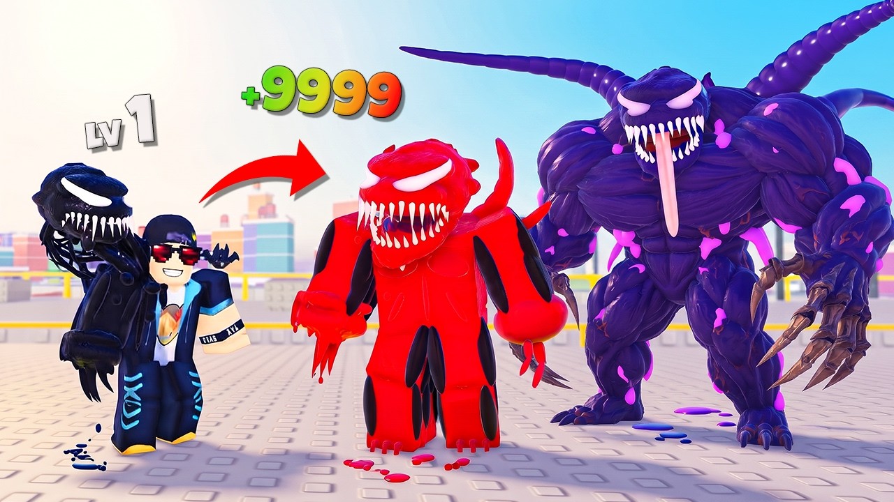 KEREN!! Perjuangan Jadi Venom Terkuat & Kill Boss Terakhir 🕷️🕸️🕷️ | +1 Venom Evolution Indonesia