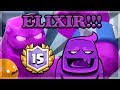 ELIXIR GOLEM EMOTE at 15 Wins - Draft Challenge 🍊