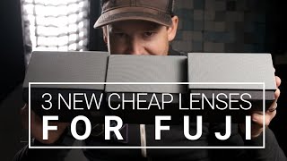 3 NEW CHEAP LENSES FOR FUJI: TTArtisan 7.5mm f2, 40mm f2.8 Macro, 11mm 2.8 GFX