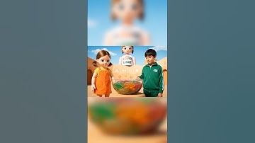 Squid Game 2 AI Edible Slime ASMR #squidgame #squidgame2 #ai #asmr #slime #shorts #animation