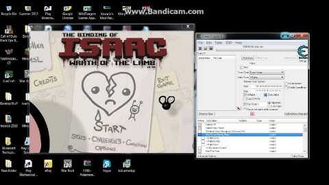 How to cheat The Binding of Isaac (Wrath of the Lamb)