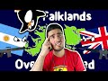 Latino Reacts to Oversimplified The Falklands War || Oversimplified reaction #oversimplified