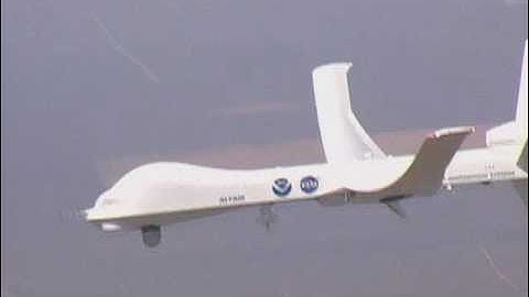 NASA/NOAA Pilots Control Remotely-Piloted Altair from a Ground Station