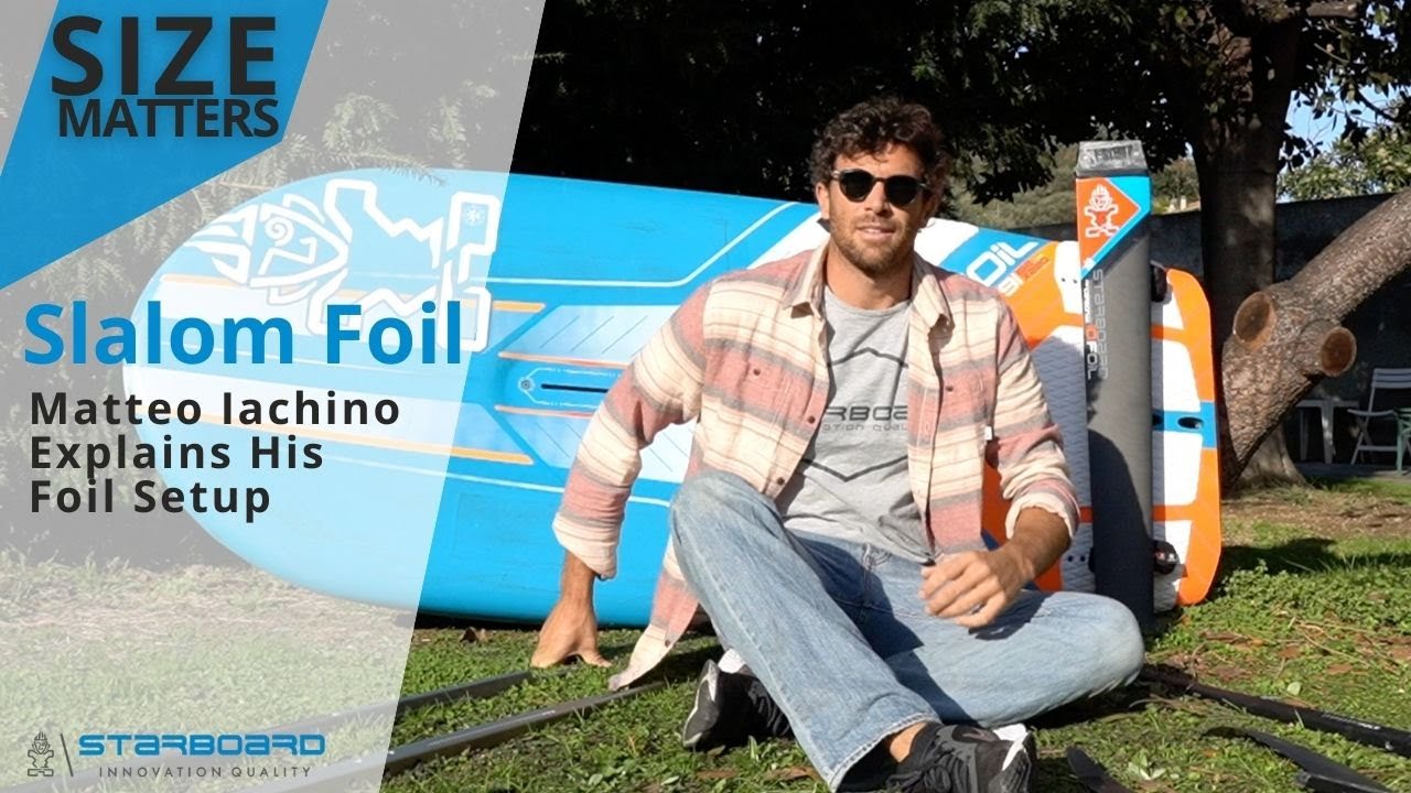 Size Matters Slalom Foil Edition: Matteo Iachino Explains His World Cup Setup