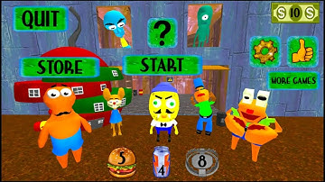 Sponge Neighbor Escape 3D - New Global Update 1.4 - New Characters and Mechanics - Level 5 Gameplay