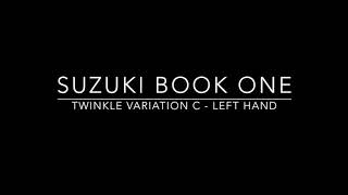 Twinkle Variation C - Left Hand