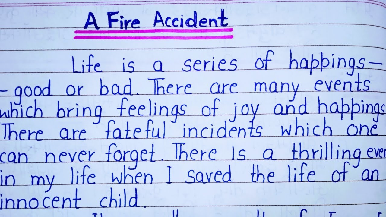 fire disaster management essay