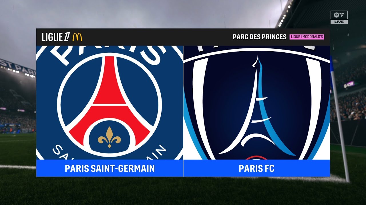 PARIS SAINT-GERMAIN vs PARIS FC | LEAGUE 1 | FC 26 | gameplay