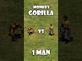 100 Men vs 1 Gorilla - AoE2 Version