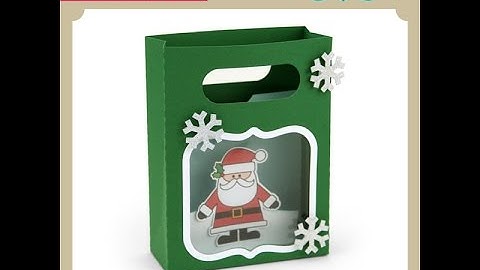 Shadowbox Gift Card Bag