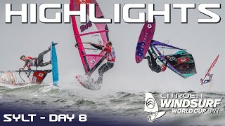 Records smashed, new moves and a historic comeback - Day 8 | Citroën Windsurf World Cup Sylt 2025