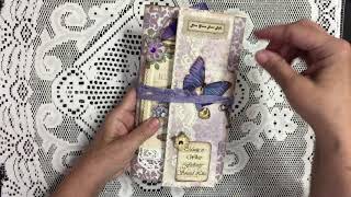 Altered File Folder Journal Flip Through
