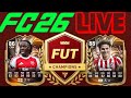 RATINGS RELOAD AND FUT CHAMPS! - EA SPORTS FC 26 LIVESTREAM