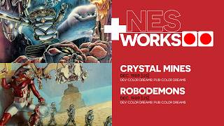 In conclusion, Color Dreams is a land of contrasts: Crystal Mines & Robodemons | NES Works 176