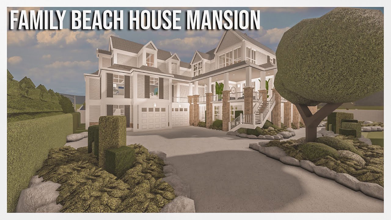 My beach house so far! WIP : r/Bloxburg