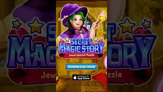 Secret Magic Story: Jewel Match 3 Puzzle ( iOS E01_Portrait 23) screenshot 2