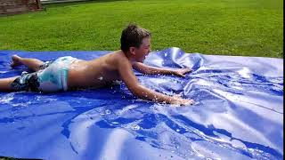 Slippy Slope Backyard Water Slides by COVER-TECH