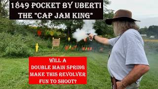 The "Cap Jam King" - Will a Double Main Spring Make the 1849 Pocket FUN to Shoot?