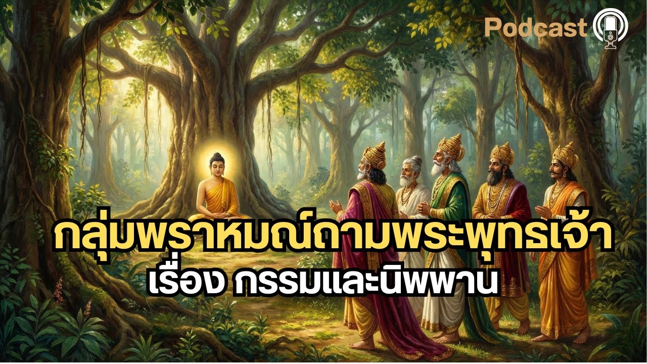 กลุ่มพราหมณ์ถามพระพุทธเจ้า เรื่อง กฎแห่งกรรมและนิพพาน #ธรรมะก่อนนอน
