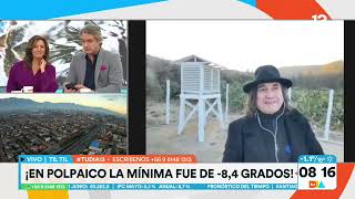 Polpaico: El lugar más frío de la Región Metropolitana. Tu Día, Canal 13