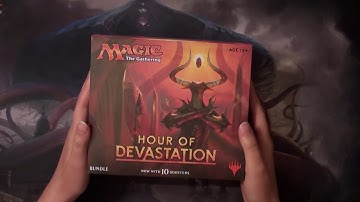 Hour of Devastation Bundle Box MTG Unboxing