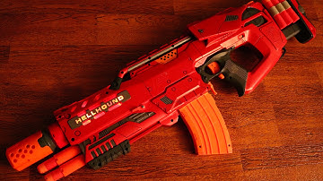 Hellhound firing demo (custom Nerf integration)