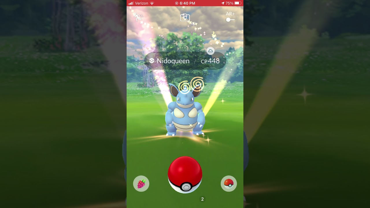 Wild nidoqueen Pokémon Go