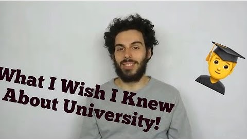 What I Wish I Knew About University Before I Started | Brighton Uni | Advice & Tips | Massimo Peluso