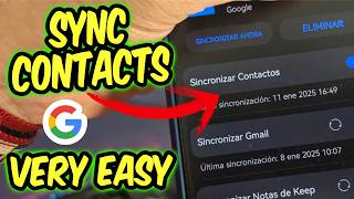 ℹ️ SYNCHRONIZE GOOGLE CONTACTS ON HUAWEI ✅ WITHOUT PLAY STORE SERVICES (2025) Very Easy screenshot 5