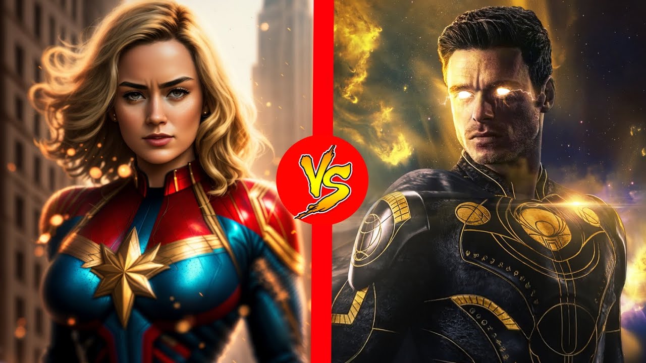 Captain Marvel Vs Ikaris Who Wins