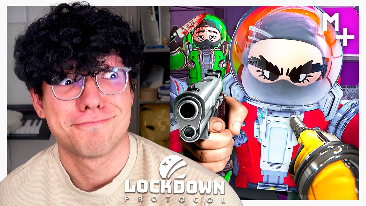 Este Juego es MEJOR que AMONG US | Lockdown Protocol 😈🔪
