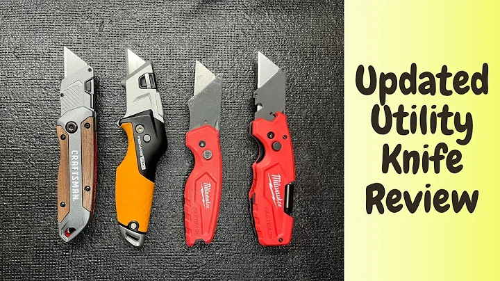Update On the Utility Knife Review. The Good, The Bad, And The Ugly! Milwaukee, craftsman, fiskars