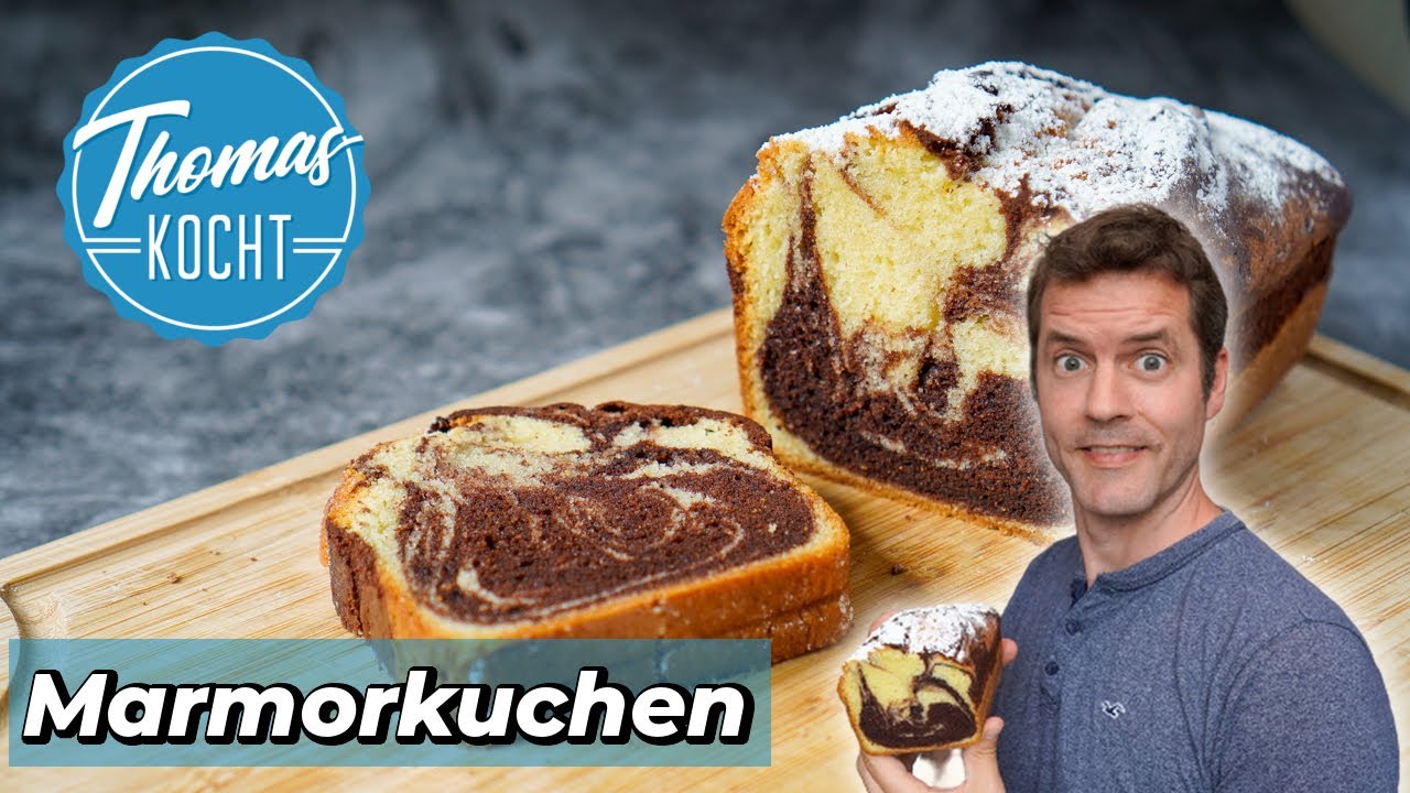 Marmorkuchen klassisch - saftig, einfach und lecker!