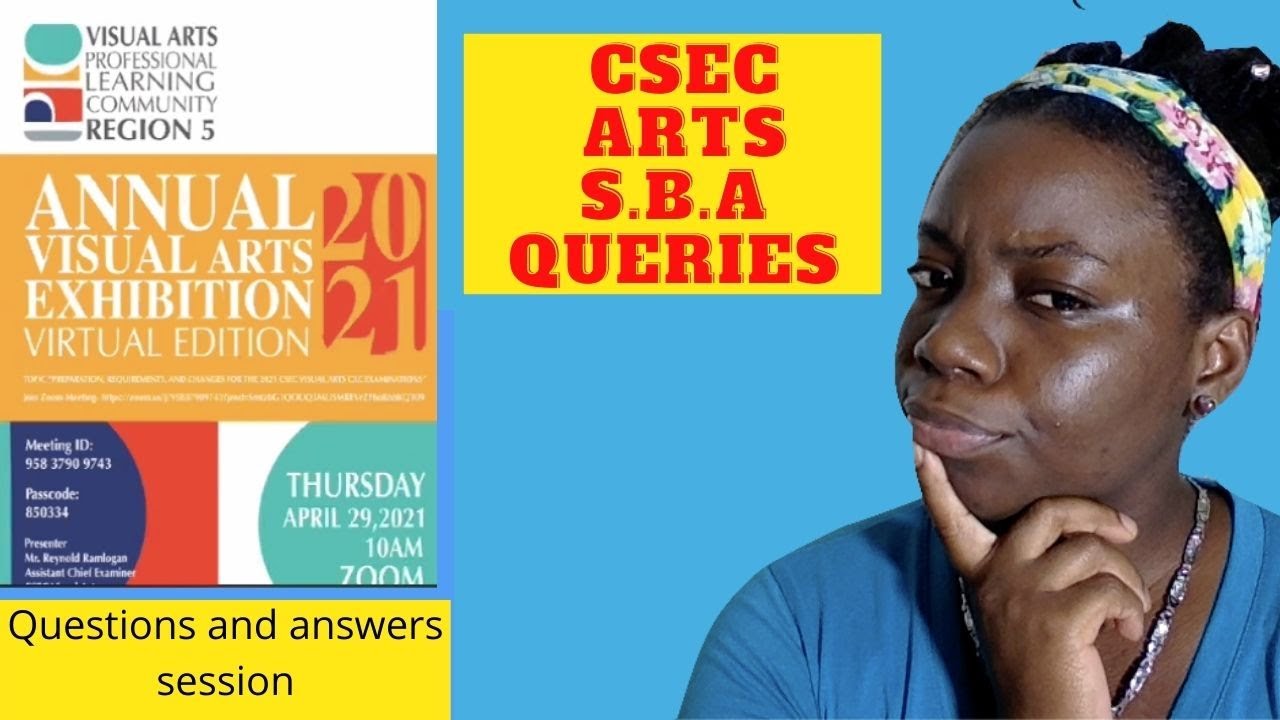ANSWERING SOME OF YOUR CSEC VISUAL ARTS S.B.A. QUERIES. - YouTube
