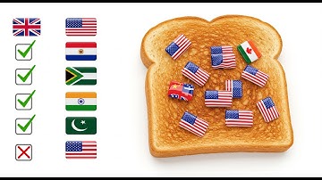 Oddly Satisfying AI ASMR | Melting World Flags on Toast 🍞🌍 (Episode 3)