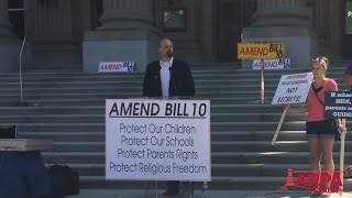Rev. Tony Roukema Speaks at Parental Rights Rally in Alberta - Youtube Video
