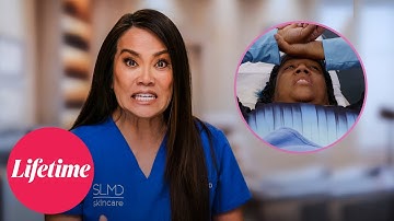 Can Dr. Lee Remove This HUGE Lump? | Dr. Pimple Popper: Breaking Out (S1) | Lifetime